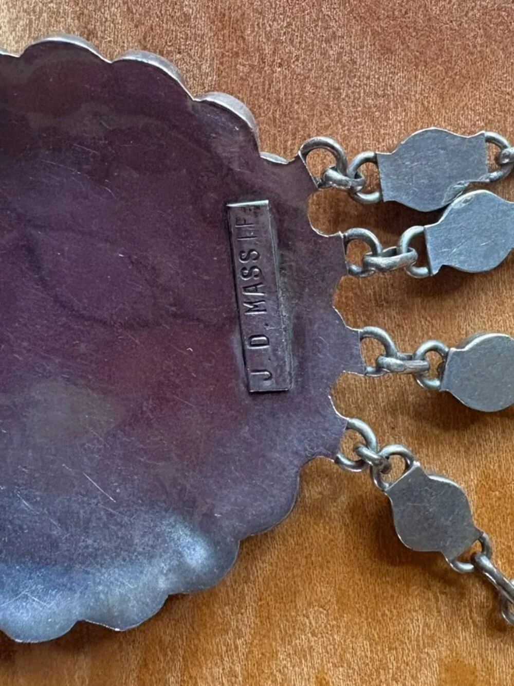 Zuni Inlay Jose Massie Necklace